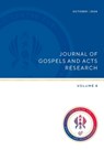 Journal of Gospels and Acts Research vol. 8 - John A Davies ; James R Harrison - 9781925730531