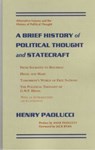 History of Political Thought and Statecraft - Henry Paolucci - 9781932107081