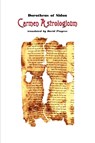 Carmen Astrologicum - DOROTHEUS,  of Sidon - 9781933303147