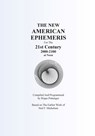 THE NEW AMERICAN EPHEMERIS For The 21st Century 2000-2100 at Noon - Rique Pottenger - 9781934976739