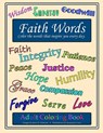 Faith Words Adult Coloring Book: Color the words that inspire you every day - Jacquelyn Lynn - 9781941826164