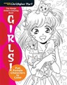 The Manga Artist’s Coloring Book: Girls - Christopher Hart - 9781942021681