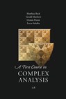 A First Course in Complex Analysis - Matthias Beck ; Et Al - 9781944325206