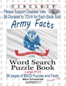 Circle It, Army Facts, Word Search, Puzzle Book - Lowry Global Media LLC ; Maria Schumacher ; Mark Schumacher - 9781945512636