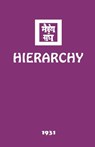 Hierarchy - Agni Yoga Society - 9781946742131