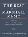 The Best of the Marshall Memo - Kim Marshall ; Jenn David-Lang - 9781948796880