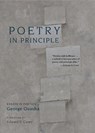 Poetry In Principle - QUASHA,  George - 9781949966015