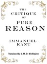 The Critique of Pure Reason - Immanuel Kant - 9781950330188