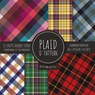 Plaid O' Pattern Scrapbook Paper Pad 8x8 Scrapbooking Kit for Papercrafts, Cardmaking, DIY Crafts, Tartan Gingham Check Scottish Design, Multicolor - Crafty as Ever - 9781951373269