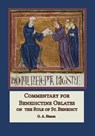 Commentary for Benedictine Oblates - G a Simon - 9781953746313