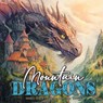 Mountain Dragons Coloring Book for Adults Double-Sided - Monsoon Publishing - 9781965017203