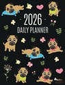 Pug Planner 2026 - Happy Oak Tree Press - 9781965994542