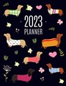 Dachshund Planner 2023 - Happy Oak Tree Press - 9781970177787