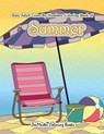 Easy Adult Color By Numbers Coloring Book of Summer - Zenmaster Coloring Books - 9781986609821