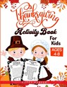 Thanksgiving Activity Book For Kids - Harper Hall - 9781989543436