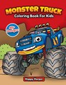 Monster Truck Coloring Book - Harper Hall - 9781989968116