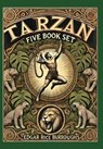 Tarzan 5 Book Set (Collector's Edition) (Laminated Hardback with Jacket) - Edgar Rice Burroughs - 9781998667369