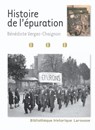 Histoire de l'épuration - Bénédicte Vergez-Chaignon - 9782035860910