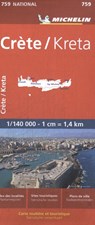 Michelin Wegenkaart 759 Kreta -  - 9782067173194