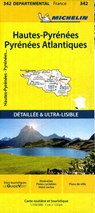 Hautes-Pyrenees Pyrenees-Atlantiques - Michelin Local Map 342 -  - 9782067202443