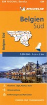 Michelin Belgien Süd -  - 9782067228443