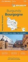 Burgundy - Michelin Regional Map 519 -  - 9782067258723