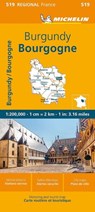 Burgundy - Michelin Regional Map 519 -  - 9782067258723
