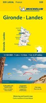 Gironde, Landes - Michelin Local Map 335 -  - 9782067258914