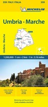Marche & Umbria - Michelin Local Map 359 -  - 9782067258969