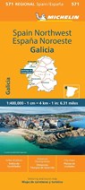 Galicia - Michelin Regional Map 571 -  - 9782067259027
