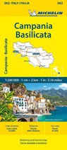Campania - Michelin Local Map 362 -  - 9782067259867
