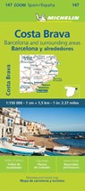 Barcelona y Alrededores Costa Brava - Zoom Map 147 -  - 9782067262669