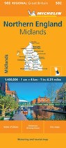 Northern England - Michelin Regional Map 502 -  - 9782067263109