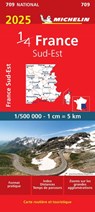 Southeastern France 2025 - Michelin National Map 709 -  - 9782067265271