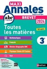 Maxi-Annales ABC du Brevet 2024 - Toutes les matières 3e : Maths - Français - Histoire-Géographie EMC (Enseignement Moral et Civique) - Physique-Chimie - SVT - Technologie - Oral - Corrigés - EPUB - Carole Feugère ; Thomas Bouhours ; Gilles Mora ; Grégoire Pralon ; Laure Genet ; Nicolas Coppens ; Olivier Doerler ; Laurent Lafond ; Sébastien Guivarc'h ; Arnaud Lopin - 9782095023607