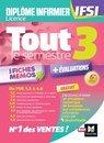 Tout le semestre 3 en fiches mémos - DEI IFSI - 6e édition - Révision et entraînement - Kamel Abbadi ; Samir Baali ; Peter Crevant ; Karim Ferhi ; Pauline Gardès ; Antoine Gaudin ; Catherine Geslain ; Jean-Noël Joffin ; Samir Kaddar ; André Le Texier ; Sylvain Ledoux-Perriguey ; Romain Mitre ; Jean Oglobine ; Nadia Ouali-Ziane ; Geneviève Pi - 9782216167593