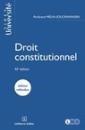 Droit constitutionnel 43ed - Ferdinand Mélin-Soucramanien - 9782247236091