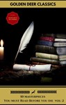 50 Classics you have to read before you die Vol: 2 (Gold Edition) (Golden Deer Classics) [Included audiobooks link + Active toc] - Lewis Carroll ; Mark Twain ; Jules Verne ; Oscar Wilde ; Golden Deer Classics ; Arthur Conan Doyle - 9782377871384