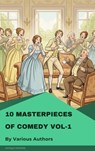 10 MASTERPIECES OF COMEDY VOL1 - Charles Dickens ; Edwin Abbott Abbott ; Jane Austen ; Jerome Klapka Jerome ; Jonathan Swift ; Mark Twain - 9782379265303