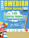 LEARN SWEDISH WHILE HAVING FUN! - FOR ADULTS - Linguas Classics - 9782385110444