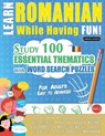 LEARN ROMANIAN WHILE HAVING FUN! - FOR ADULTS - Linguas Classics - 9782385110505