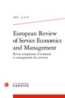 European Review of Service Economics and Management - Classiques Garnier - 9782406146292