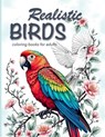 Realistic Birds coloring books for adults - Happy Arts Coloring - 9782482958277