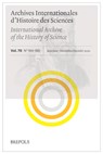 Archives Internationales d'Histoire Des Sciences 70/184-185, 2020: Galens Treatise on Simple Drugs: Interpretation and Transmission - Brepols Publishers - 9782503587165