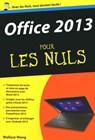 Office 2013 Poche pour les Nuls - Wallace Wang - 9782754067652