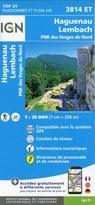 Haguenau.Lembach.PNR des Vosges du Nord 1:25 000 -  - 9782758550570