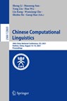 Chinese Computational  Linguistics - Sheng Li ; Maosong Sun ; Yang Liu ; Hua Wu ; Liu Kang ; Wanxiang Che ; Shizhu He ; Gaoqi Rao - 9783030841850