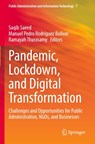 Pandemic, Lockdown, and Digital Transformation - Saqib Saeed ; Manuel Pedro Rodriguez Bolivar ; Ramayah Thurasamy - 9783030862763