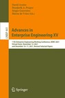 Advances in Enterprise Engineering XV - David Aveiro ; Henderik A. Proper ; Sergio Guerreiro ; Marne de Vries - 9783031115196