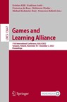 Games and Learning Alliance - Kristian Kiili ; Koskinen Antti ; Francesca de Rosa - 9783031221231